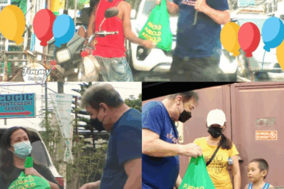Jimmy Santos’s good deed has touched Filipinos half a world away. And he said this is a plan to use 1 million pesos?